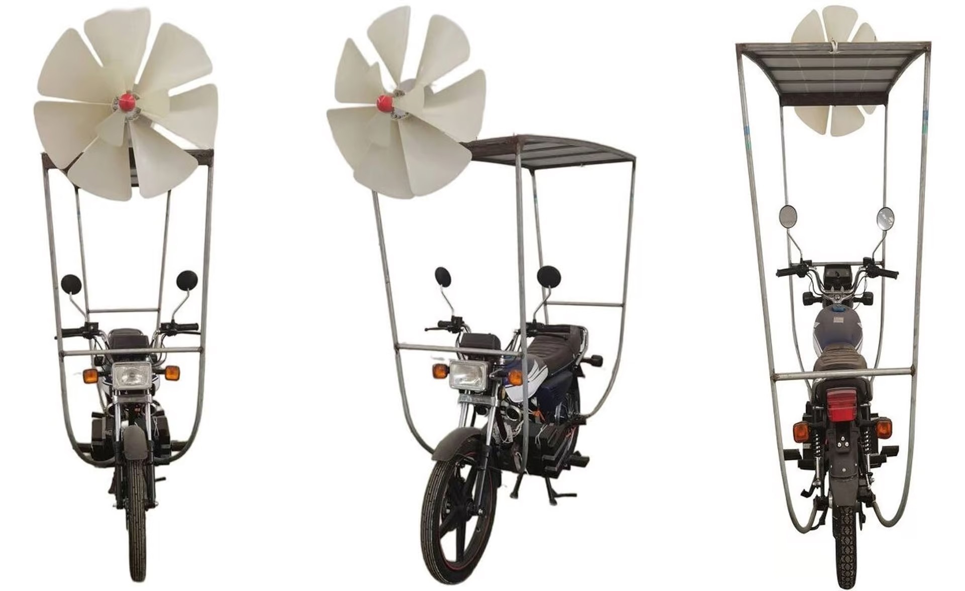 Создан-мотоцикл,-работающий-на ветре-и солнце