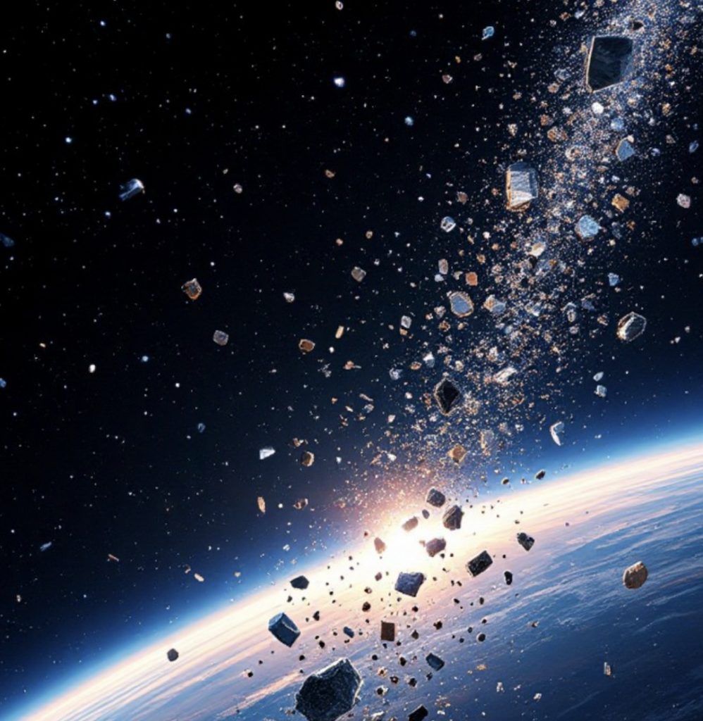 ЕКА:-на-орбите-количество-космического-мусора-превысило-число-работающих-спутников