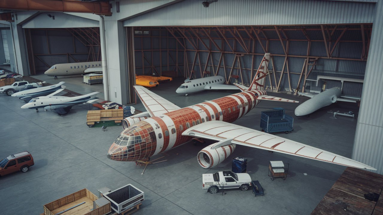 В России-представили-концепцию-«летающего-крыла»