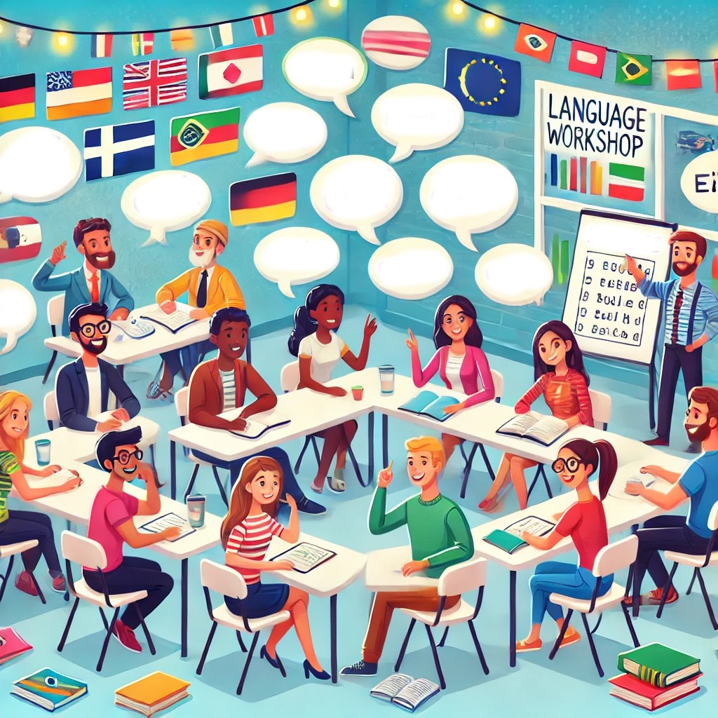 a language workshop THE ASHGABAT TIMES