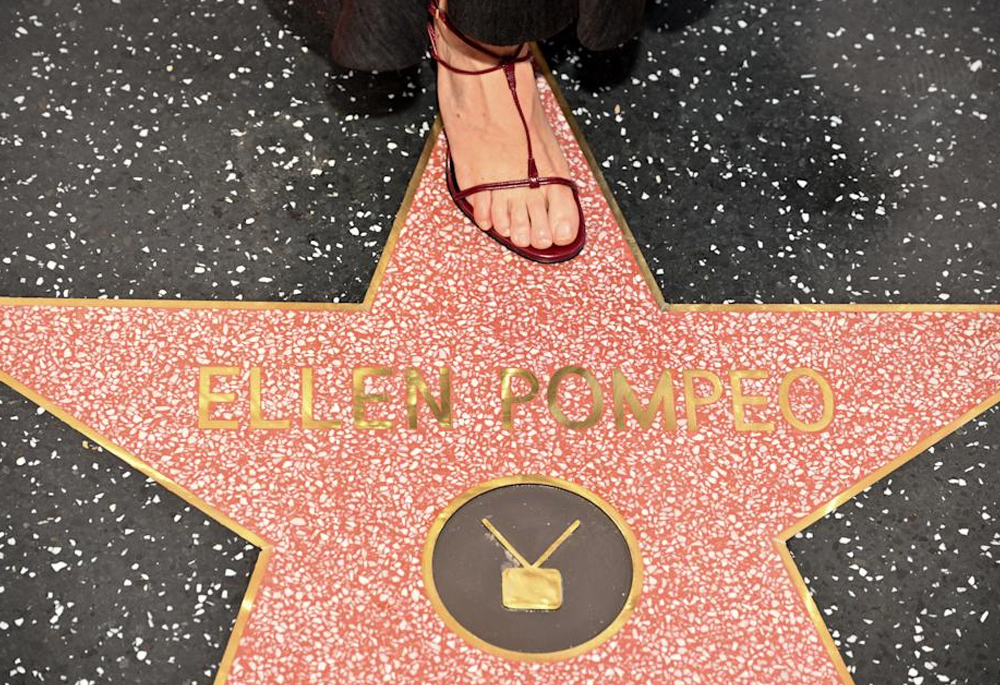 Ellen Pompeo Hollywood Şöhrat Alkyşynyň ýyldyzy bilen sylaglandy 2 asffaagag THE ASHGABAT TIMES