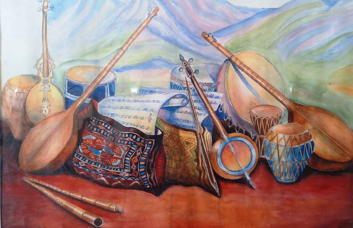 vystavka dutar1 THE ASHGABAT TIMES