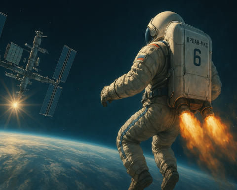 Что-будет,-если-скрестить-танк,-смартфон-и-космонавта?-Новый-скафандр-«Орлан-МКС»-№6