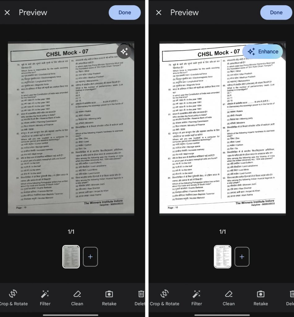 google-добавила-в-Диск-функцию-улучшения-качества-изображения-документов