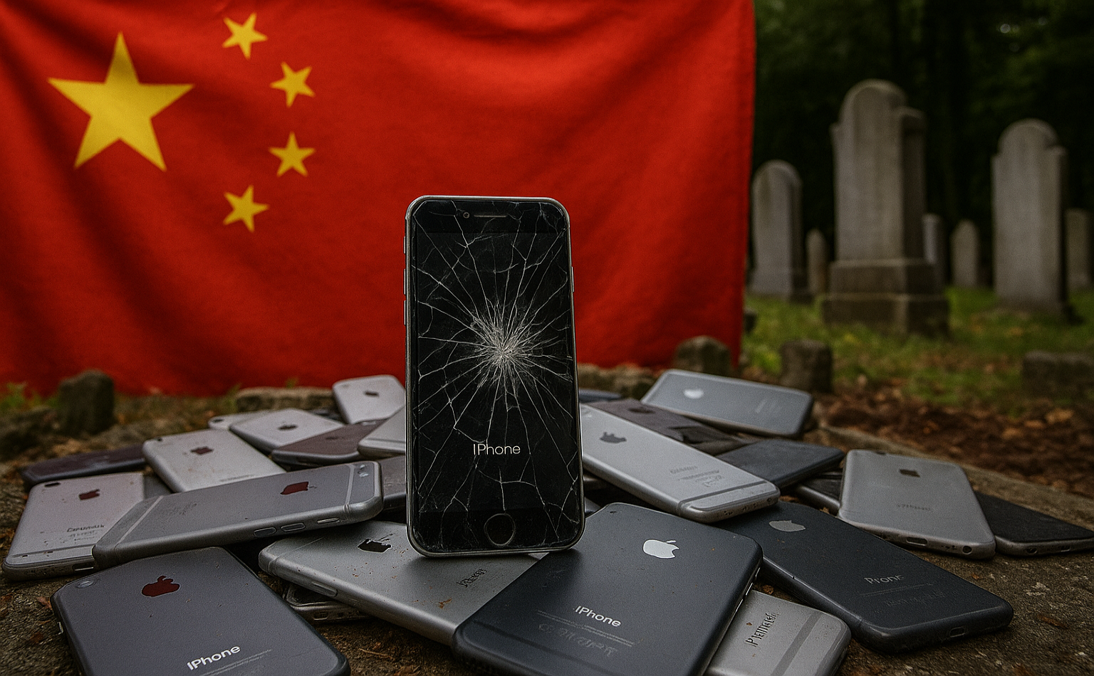 В-Китае-нашли-«кладбище»-украденных-iphone-—-туда-стекались-гаджеты-со-всего-мира