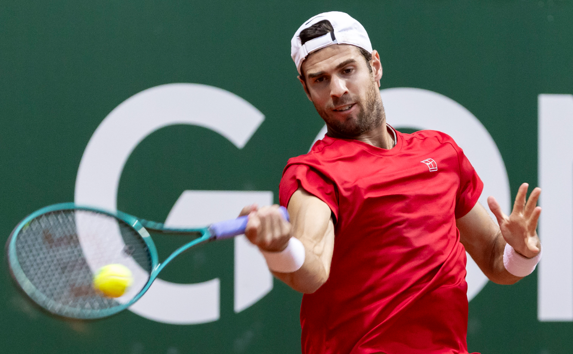 Хачанов-проиграл-128-й-ракетке-мира-в-четвертьфинале-турнира-в-Женеве