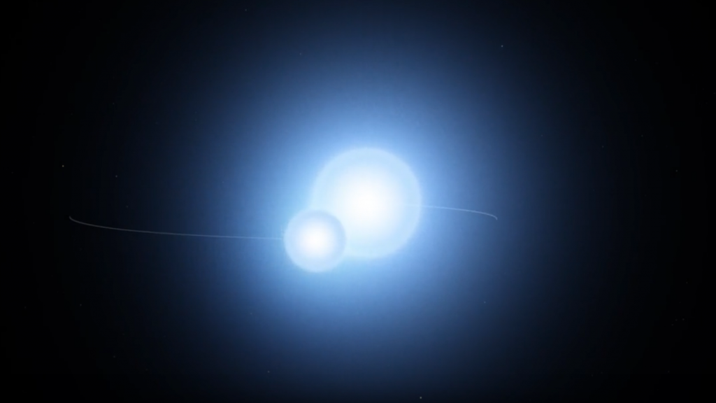 Астрономы-обнаружили-систему,-где-одна-звезда-вращается-внутри-другой