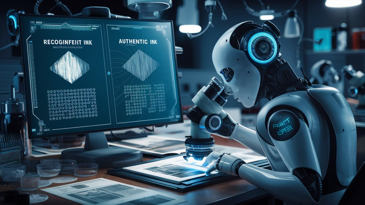 Российские-ученые-обучили ИИ-распознавать-подделку-чернил-в документах