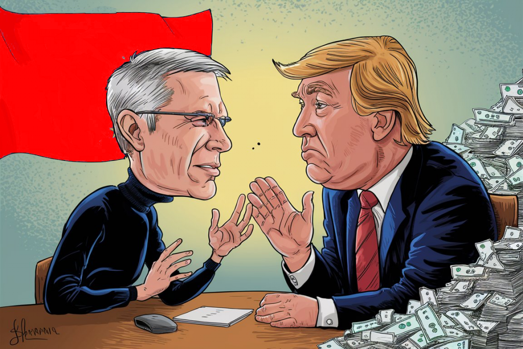 Угрозы-Трампа-тарифами-на-iphone-вряд-ли-вернут-производство-в-США-–-СМИ