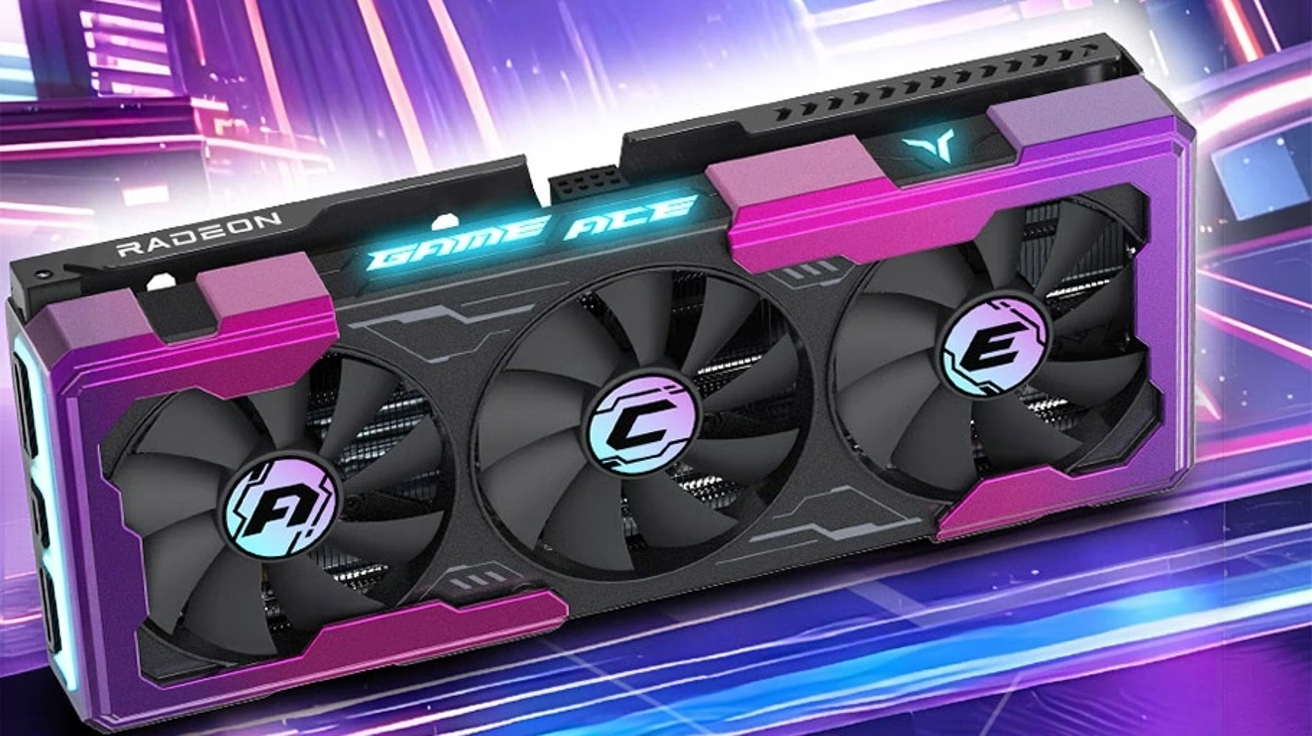 Версия-видеокарты-rx-9060-xt-от-yeston-получила-заводской-разгон-до-3320-МГц