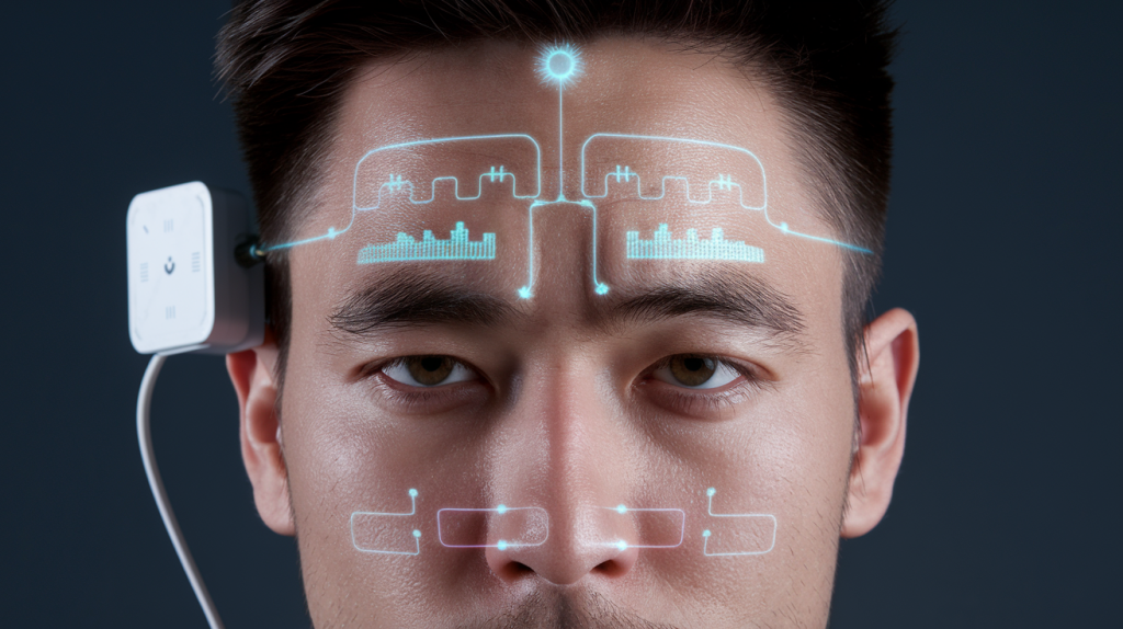 Электронная-татуировка-на-лице-измерит-уровень-умственного-напряжения