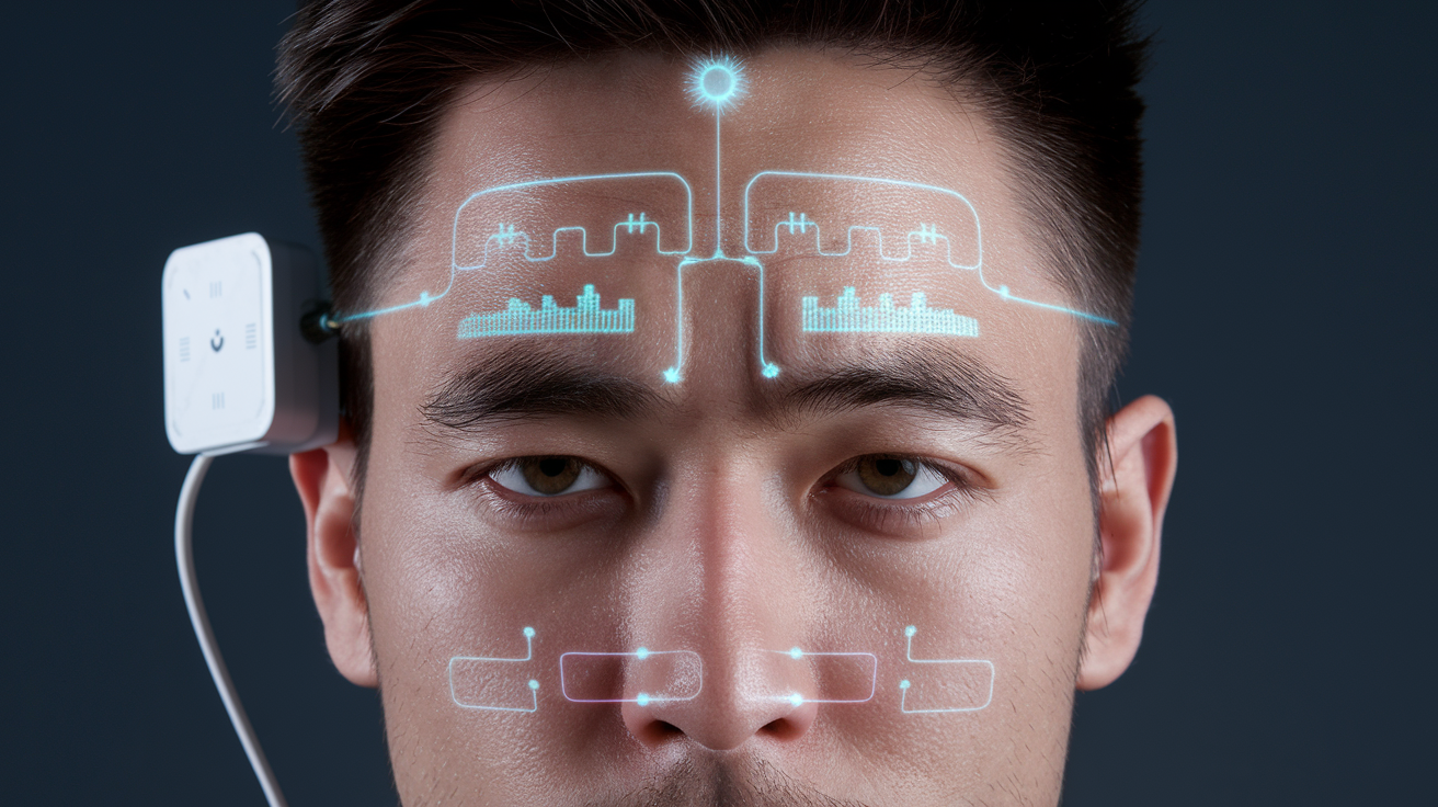 Электронная-татуировка-на-лице-измерит-уровень-умственного-напряжения