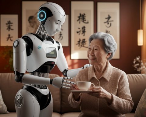 Роботы-в Китае-начнут-ухаживать-за стариками