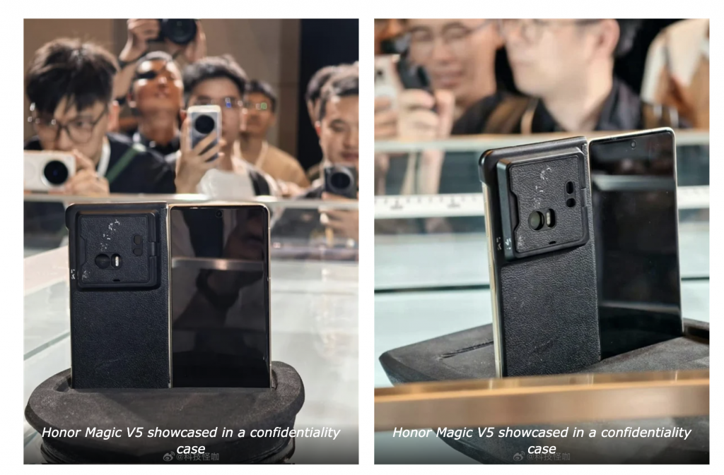 honor-показала-складной-смартфон-magic-v5-в защитном-чехле