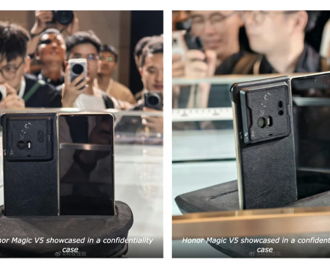 honor-показала-складной-смартфон-magic-v5-в защитном-чехле