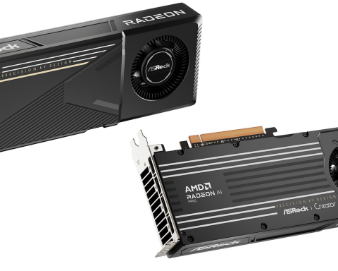 asrock-показала-компактную-видеокарту-на 32 ГБ radeon ai pro r9700 creator