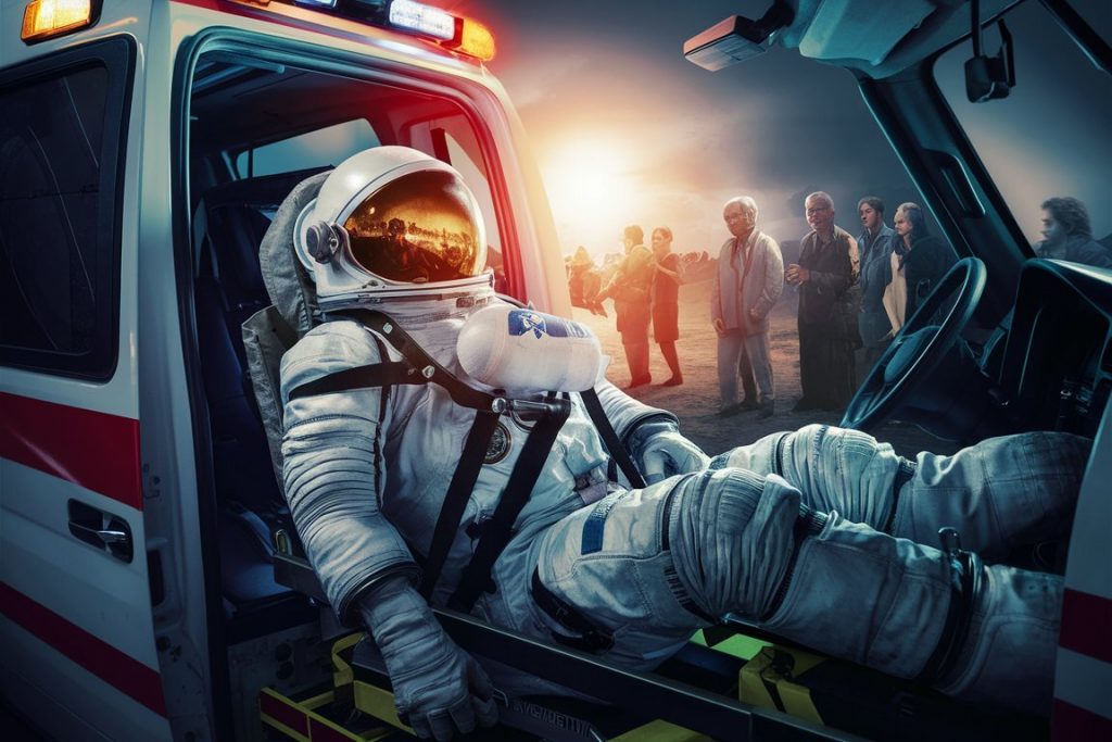 Космонавты-отработали-эвакуацию-на вертолёте-при-аварийной-посадке