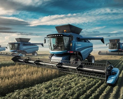 На полях-России-запустили-испытания-комбайнов-с ИИ