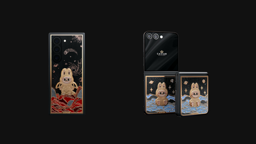 caviar-представила-складной-galaxy-z-fold-7-за-$10-000,-зато-с-Лабубу