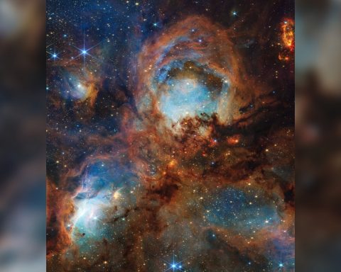 Телескоп-Джеймса-Уэбба-отметил-трехлетие-снимком-космической-«кошачьей-лапы»