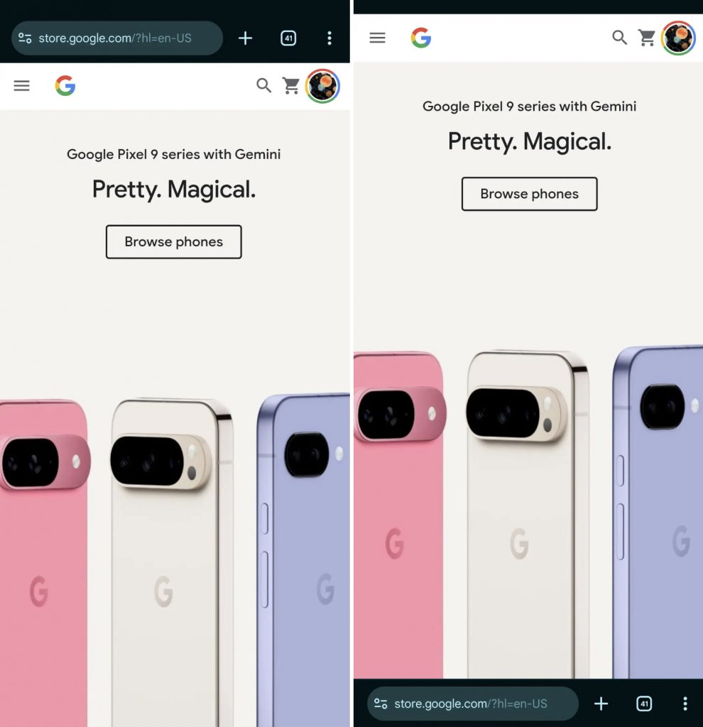 google-реализовала-перемещение-адресной-строки-вниз-в-chrome-на-android