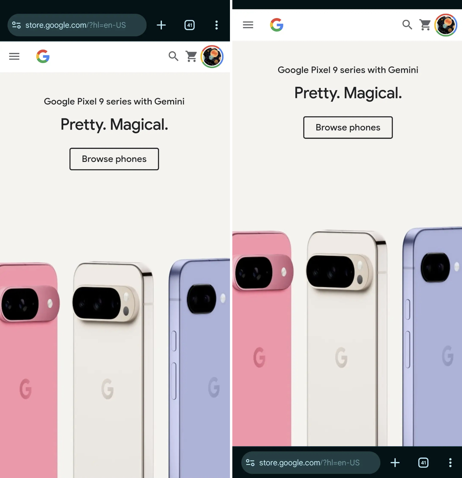 google-реализовала-перемещение-адресной-строки-вниз-в-chrome-на-android