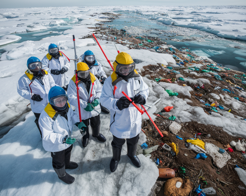 Российские-учеёые-впервые-изучат-скорость-накопления-мусора-в Арктике