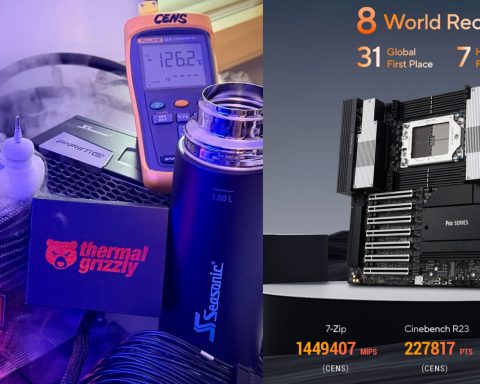 Чип-amd-threadripper-pro-9995wx-разогнали-до-рекордных-5950-МГц-и-227-818-баллов-в-cinebench