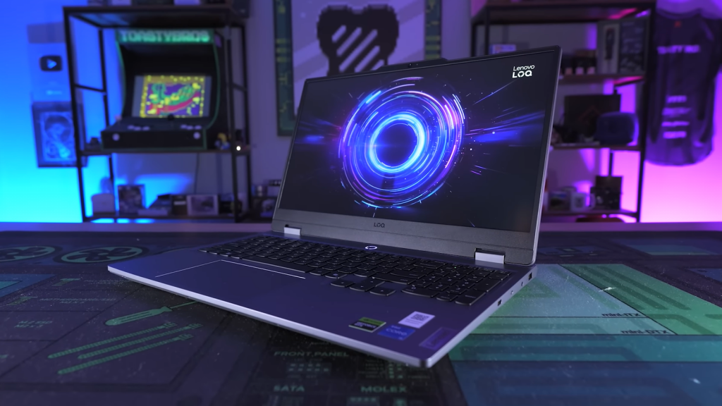 Ноутбук-lenovo-loq-на-rtx-5050-протестировали-и-разобрали