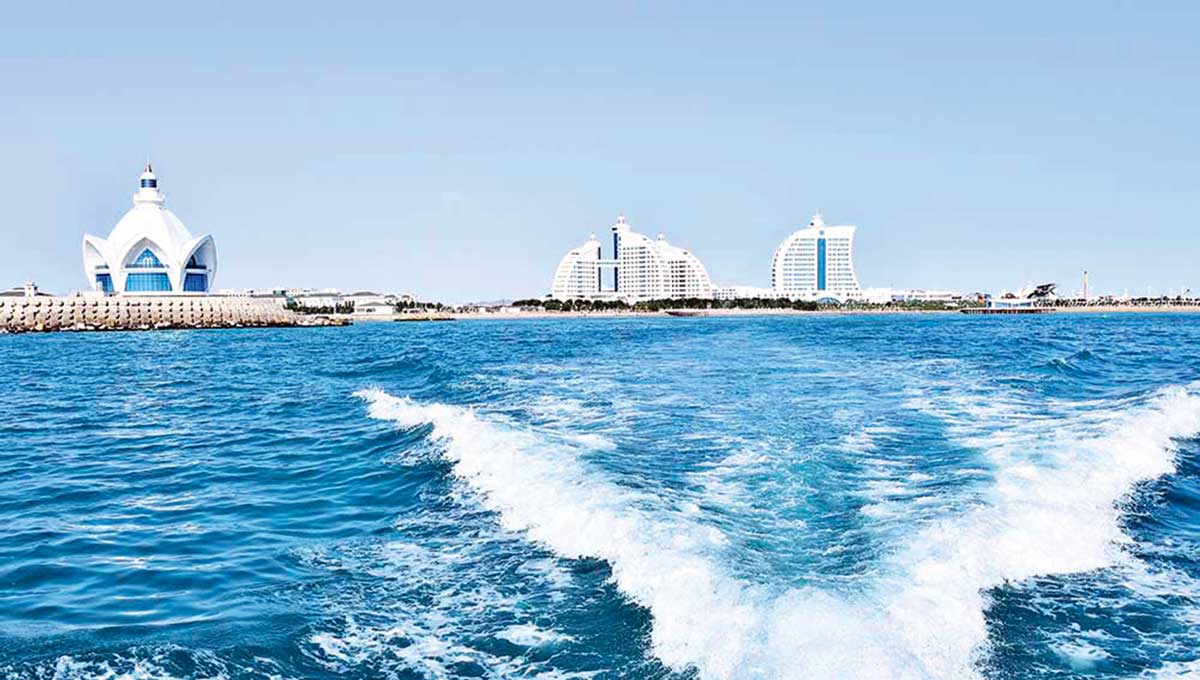 hazar kaspi avaza awaza turkmenbashi tourism THE ASHGABAT TIMES