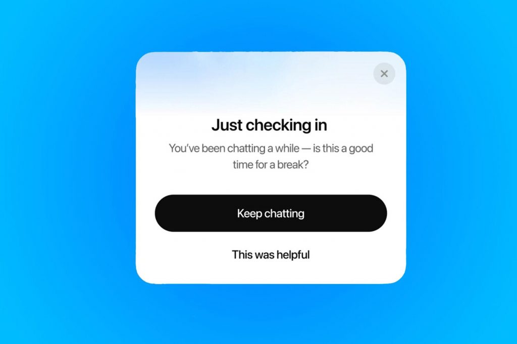 chatgpt-начнёт-следить-за-здоровьем-пользователей:-заставит-делать-перерыв