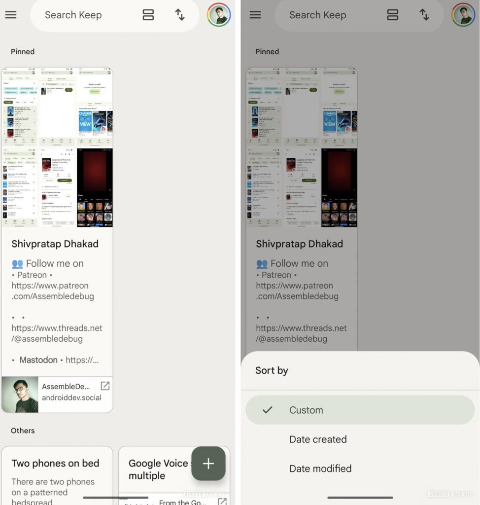 google-keep-will-appear-to-sort-notes-by-several-parameters