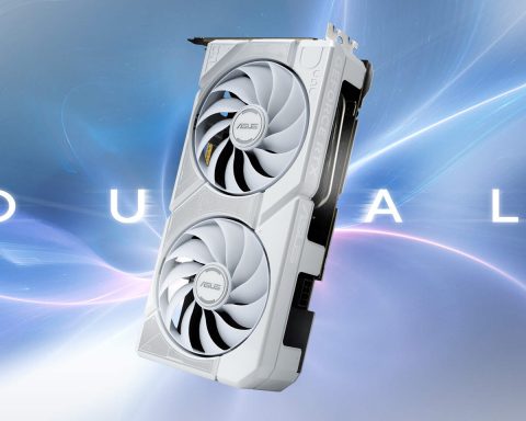 asus-представила-сразу-две-компактные-белые-видеокарты-с-gddr7-—-rtx-5060-и-5060-ti