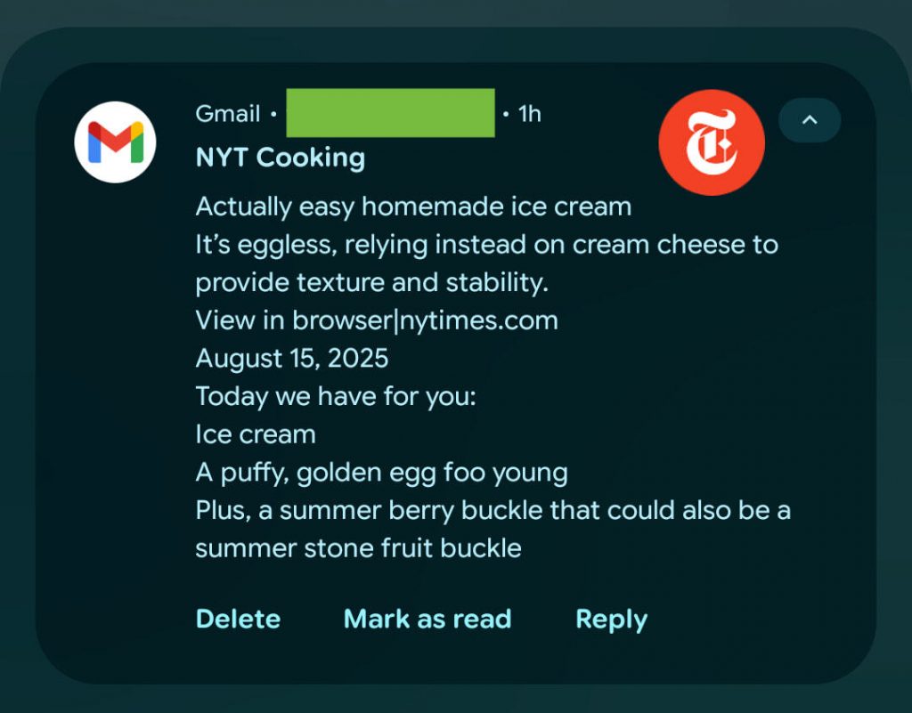 in-gmail-on-android,-a-note-appeared-on-reading-letters-immediately-from-the-notification-curtain