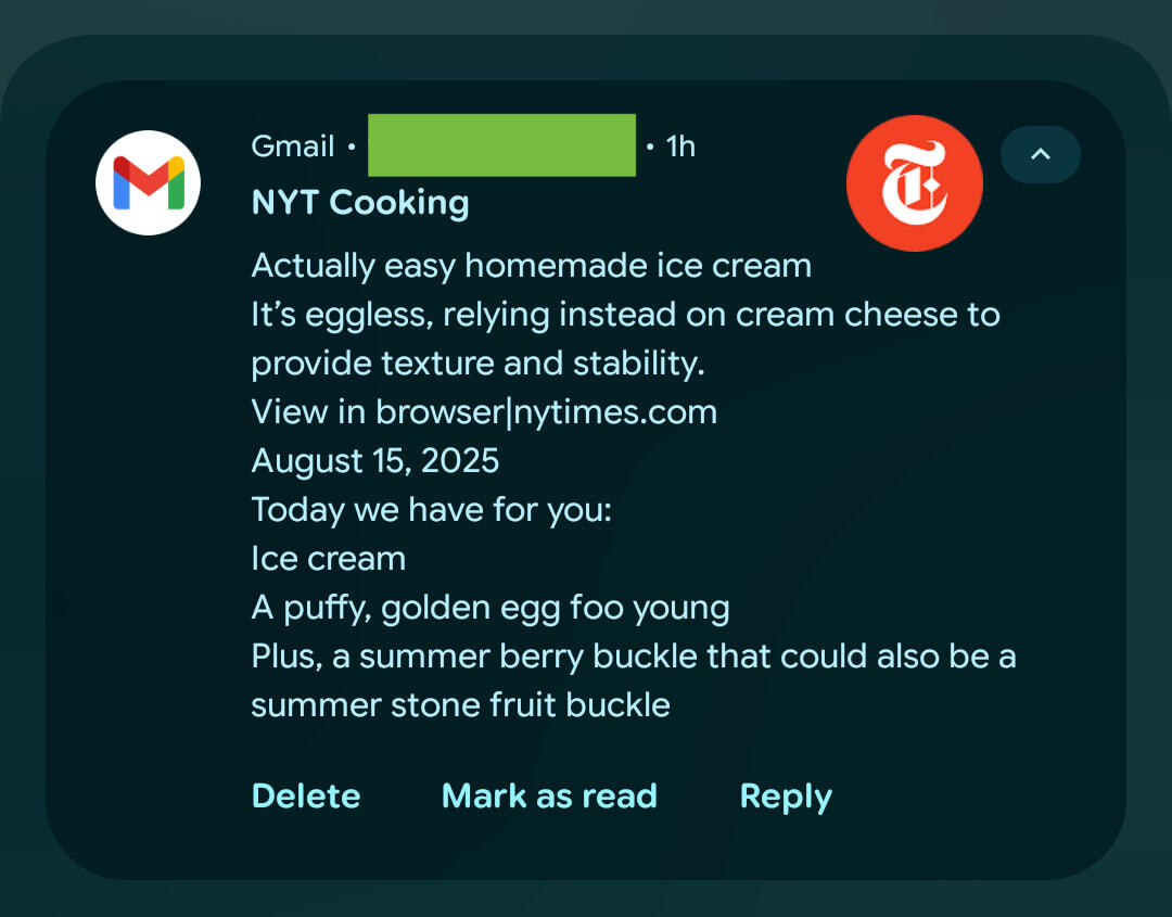 in-gmail-on-android,-a-note-appeared-on-reading-letters-immediately-from-the-notification-curtain
