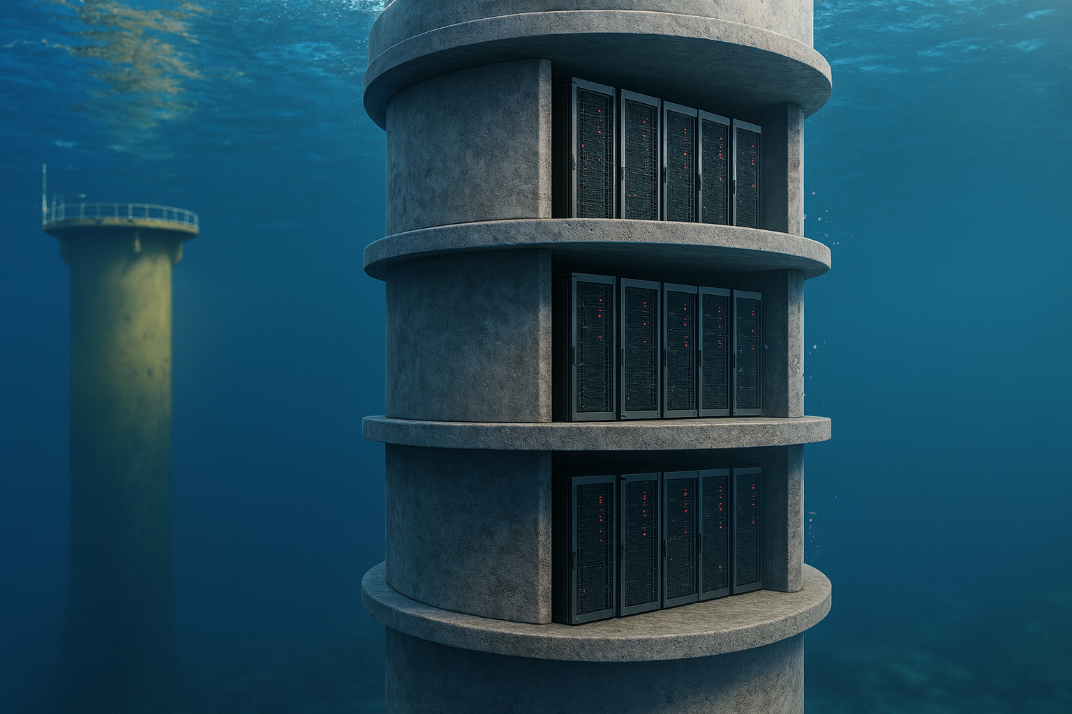 Китай-начал-строительство-первого-в-мире-подводного-дата-центра-для-ИИ