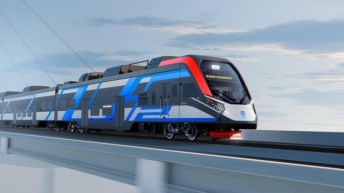 «Трансмашхолдинг»-показал-дизайн-первого-российского-водородного-поезда