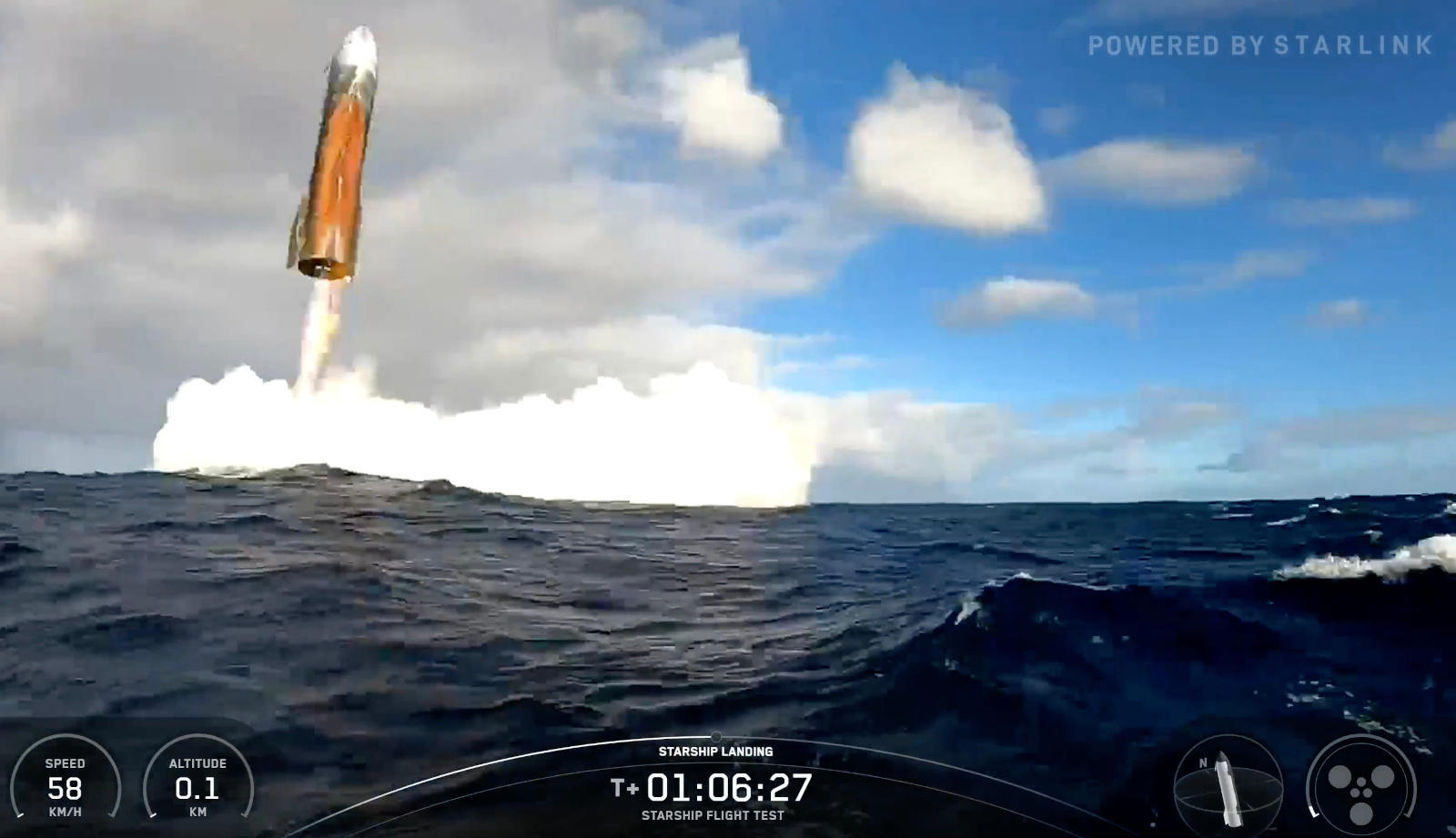 Крупнейшая-космическая-ракета-starship-впервые-развернула-полезную-нагрузку