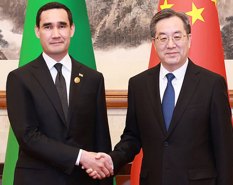 Сердар-Бердымухамедов-встретился-с-первым-вице-премьером-Госсовета-Китая