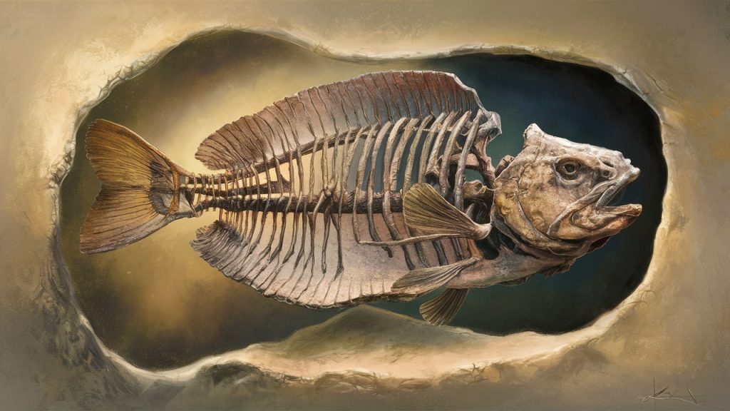 Найдена-310-миллионная-окаменелость-рыбы-со «второй-челюстью»