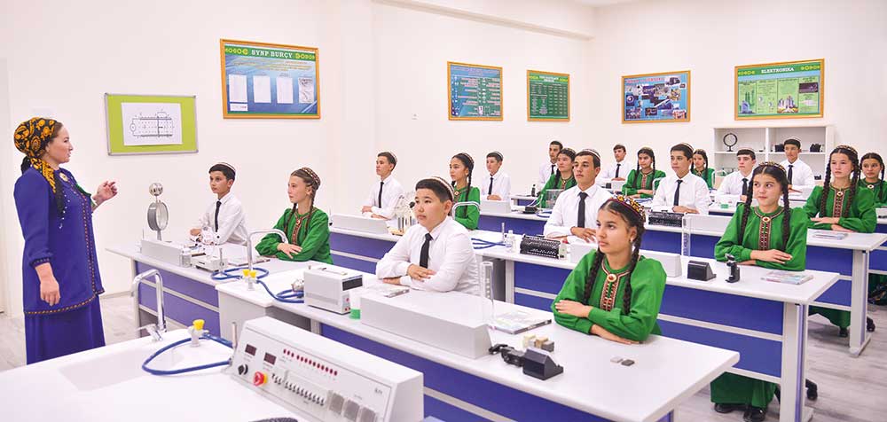 bilim mekdep g THE ASHGABAT TIMES