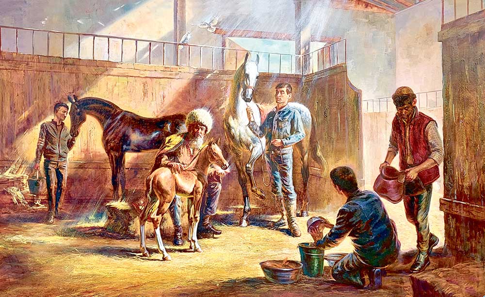 bedew at anna THE ASHGABAT TIMES