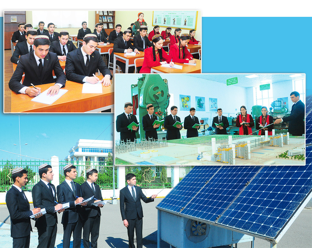 bilim talyplar THE ASHGABAT TIMES