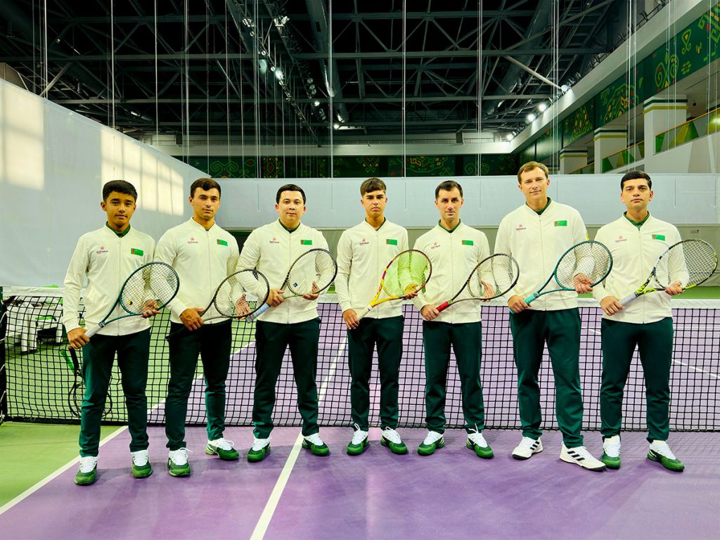 tennis bruney THE ASHGABAT TIMES