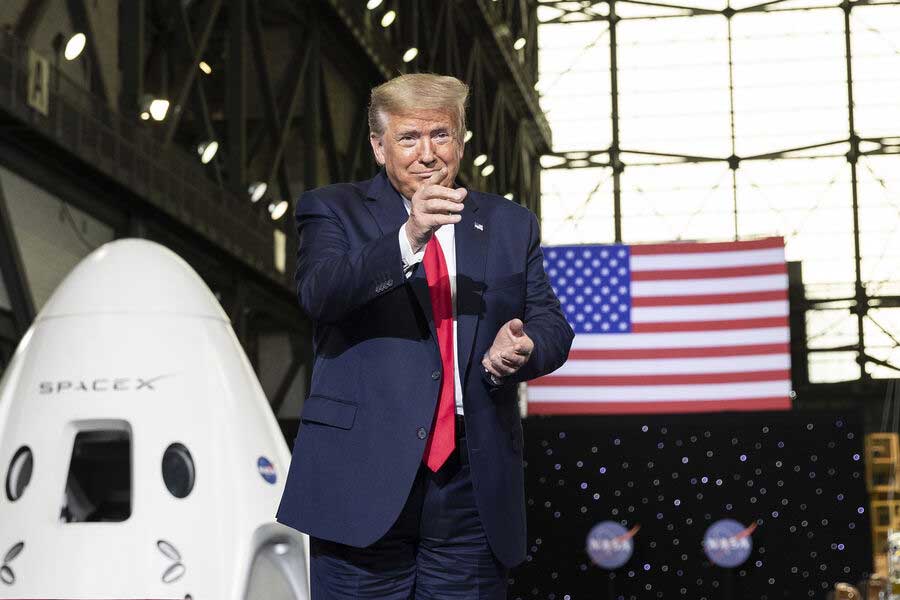 donald trump space THE ASHGABAT TIMES