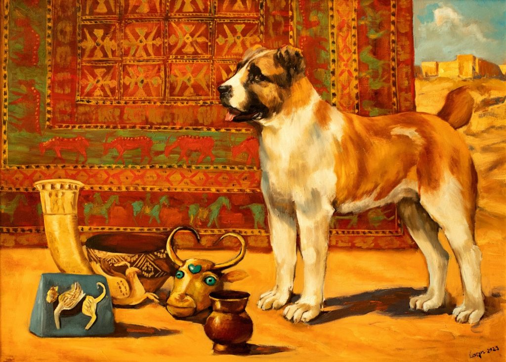 lacyn taganowa. gadymy alabay. 2023 THE ASHGABAT TIMES