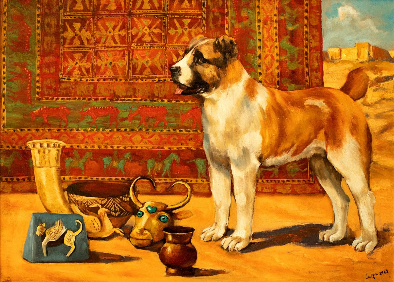 lacyn taganowa. gadymy alabay. 2023 THE ASHGABAT TIMES