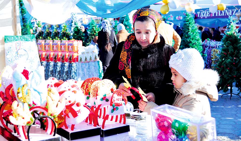 taze yyl bazar sowda THE ASHGABAT TIMES