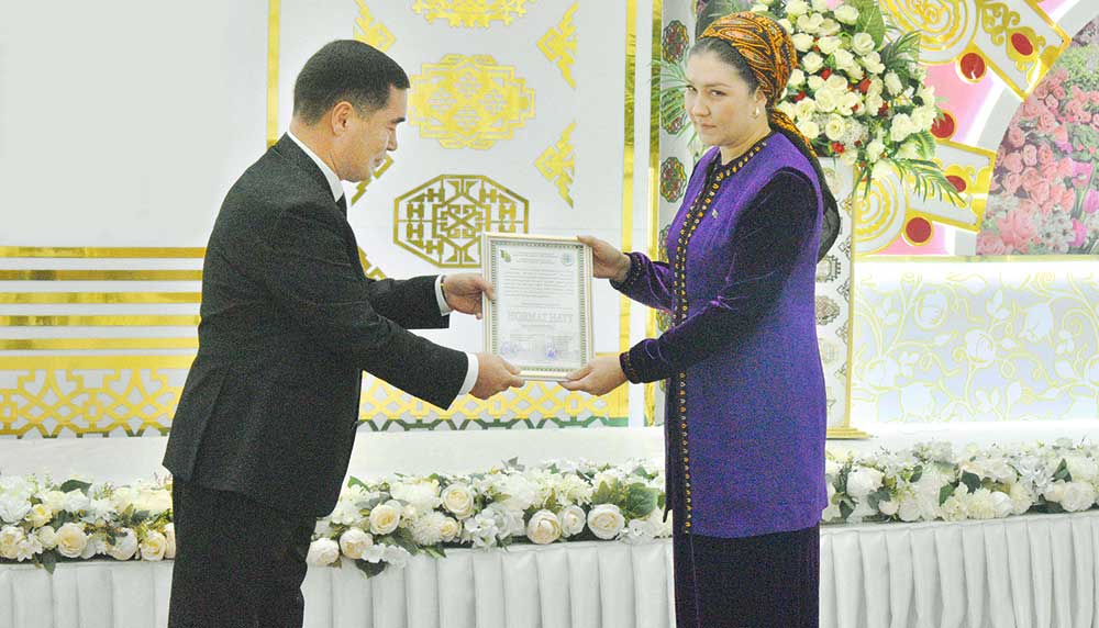 ykdysatcy THE ASHGABAT TIMES