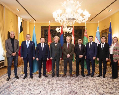 ambassadeurs van de Centraal-Aziatische landen en Mongolie